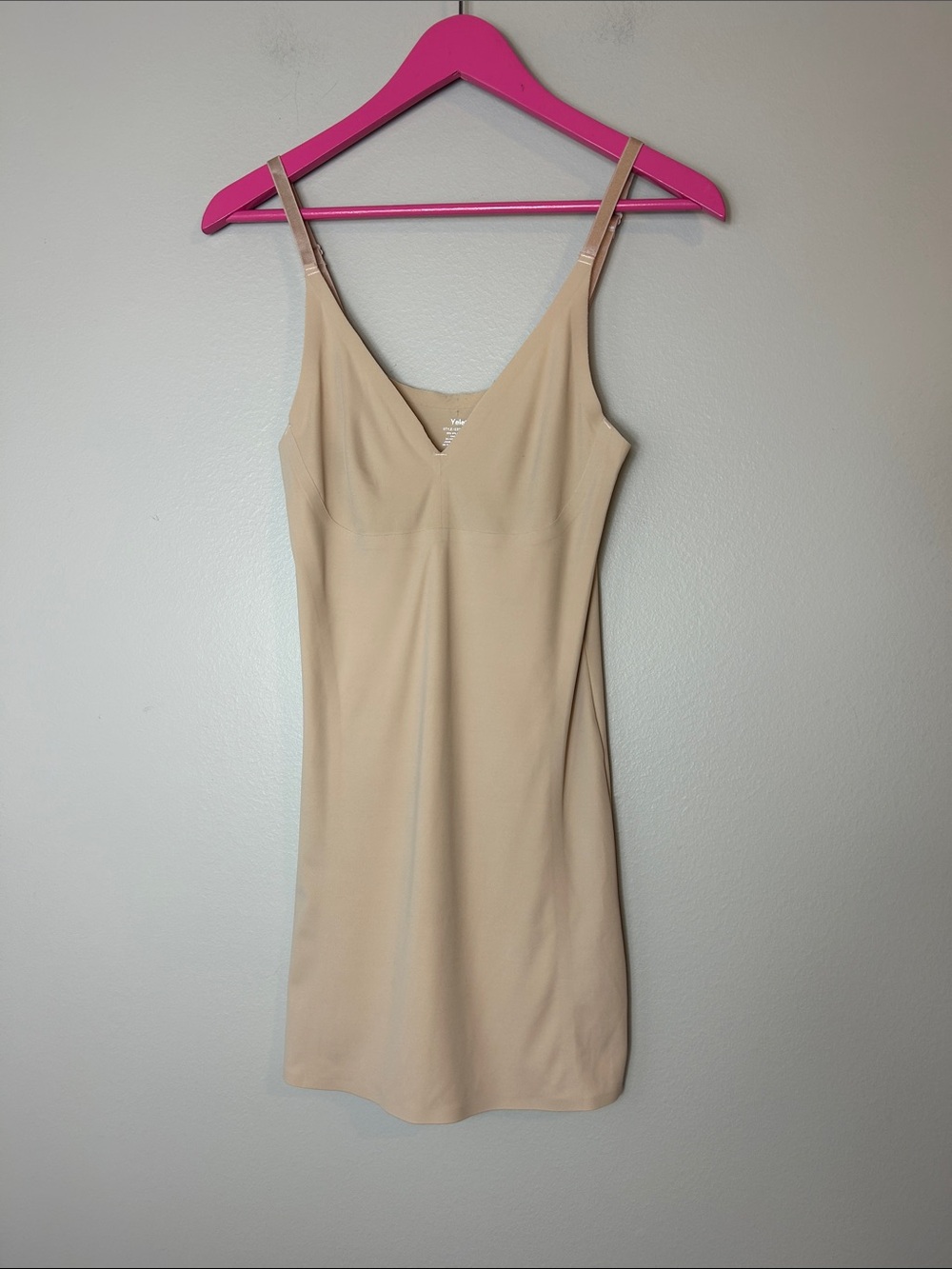 Yelete Simple Slim Slip Chemise β Nude Small